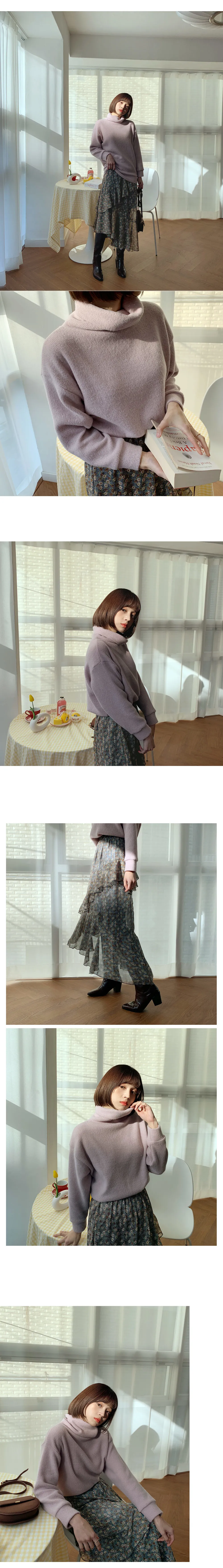 ティアード花柄スカート・全2色 | DHOLIC | 詳細画像4