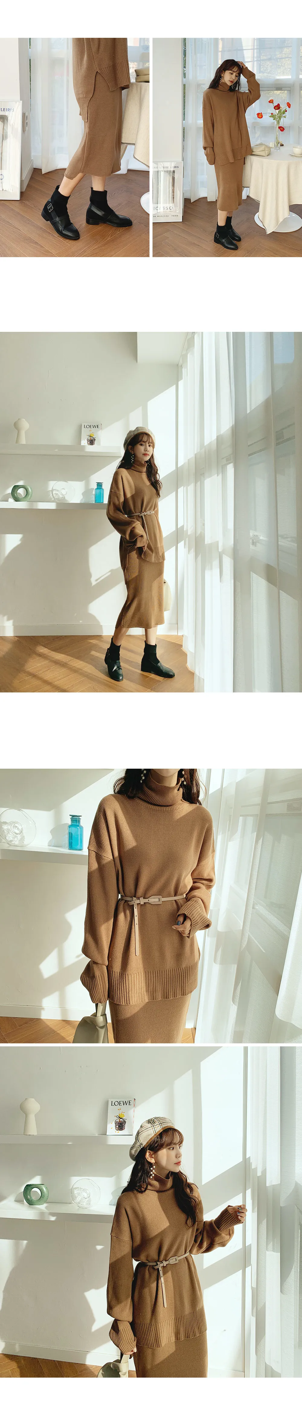 アンバランスニットスカート・全3色 | DHOLIC | 詳細画像6