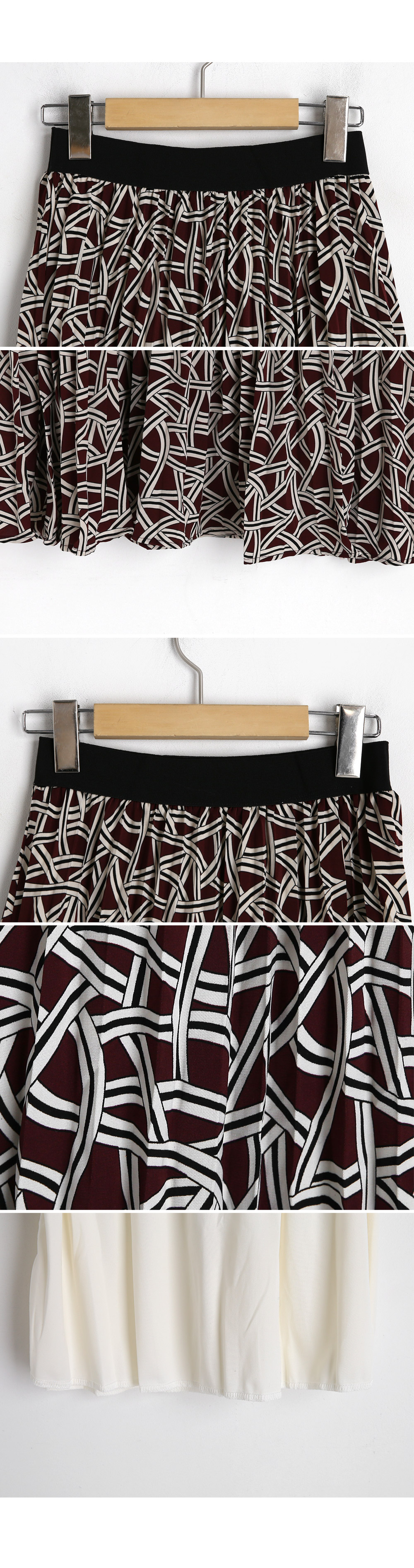 パターンプリーツスカート・全2色 | DHOLIC PLUS | 詳細画像21