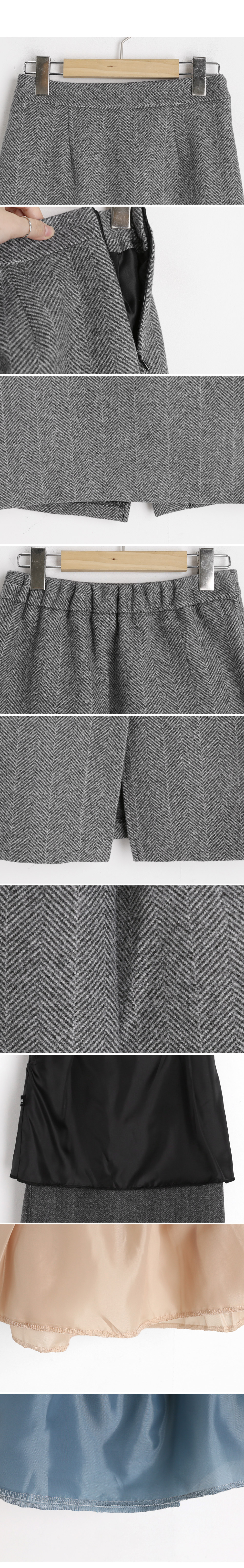スリットヘリンボーンスカート・全3色 | DHOLIC | 詳細画像12