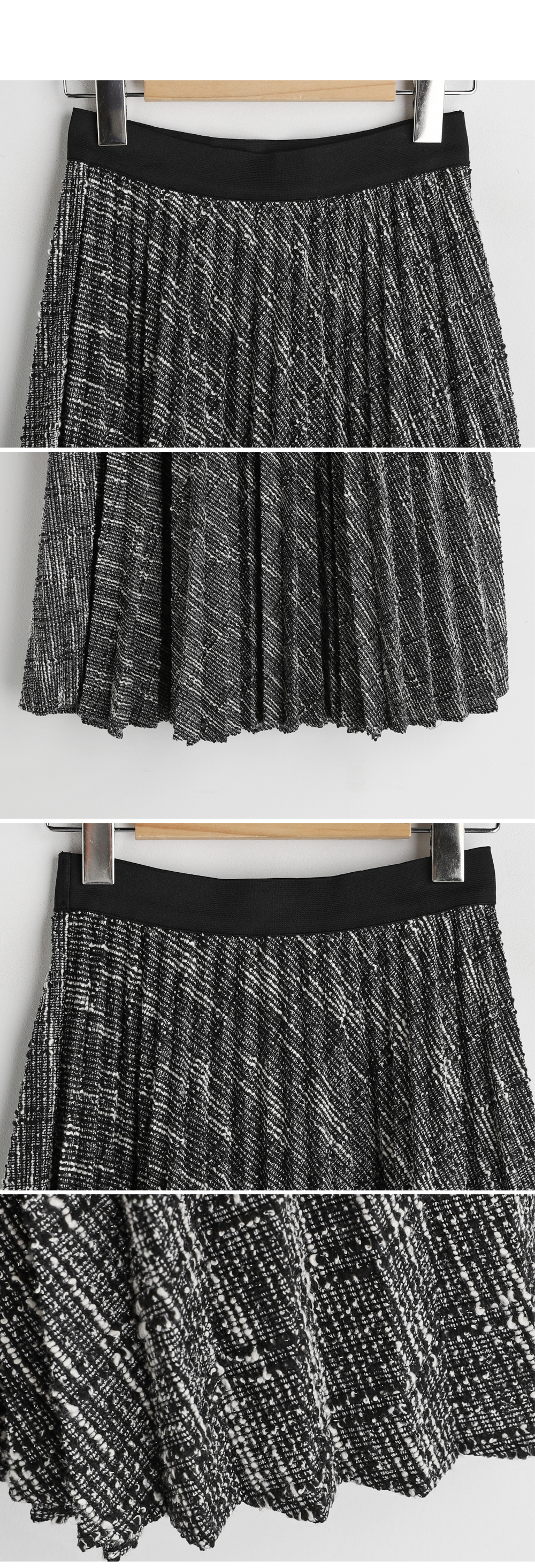 ツイードプリーツスカート・全2色 | DHOLIC | 詳細画像8