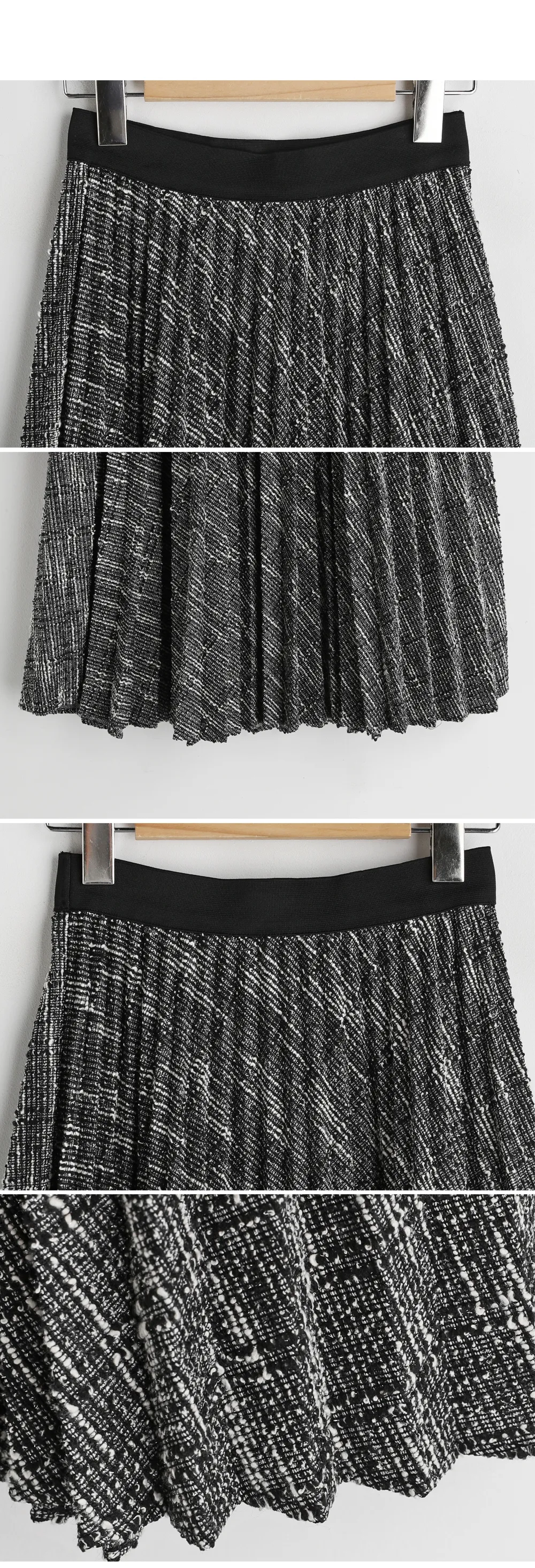 ツイードプリーツスカート・全2色 | DHOLIC | 詳細画像8