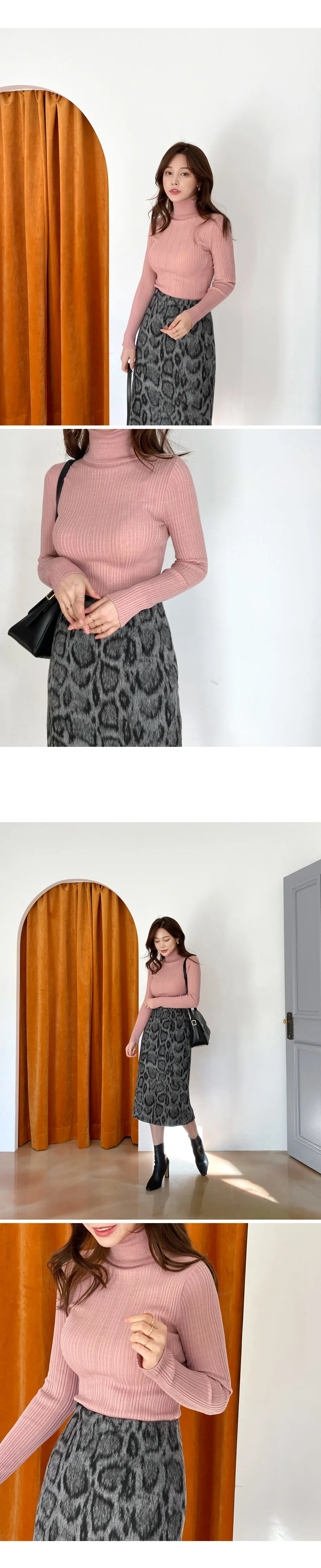 レオパードHラインスカート・全2色 | DHOLIC PLUS | 詳細画像7