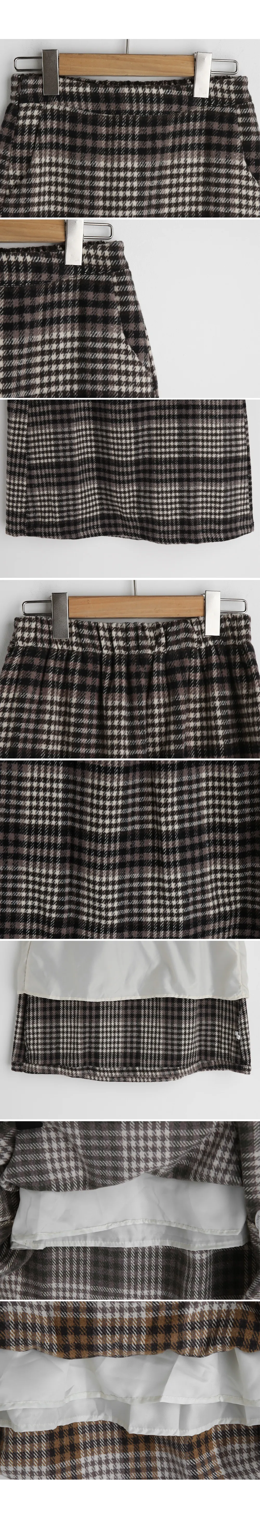 チェックロングスカート・全3色 | DHOLIC | 詳細画像10
