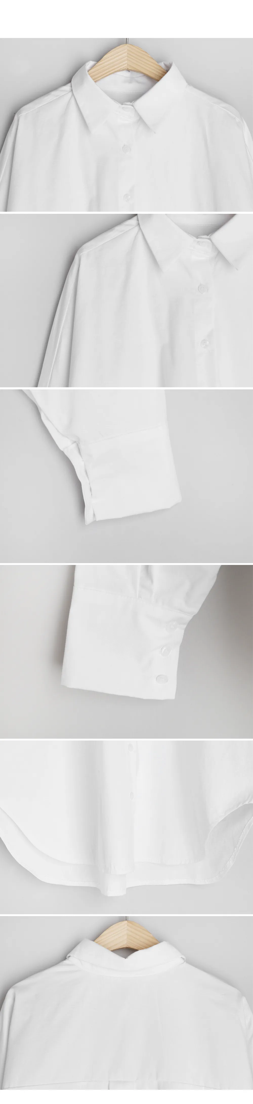 3TYPEホワイトシャツ・全1色 | DHOLIC | 詳細画像9