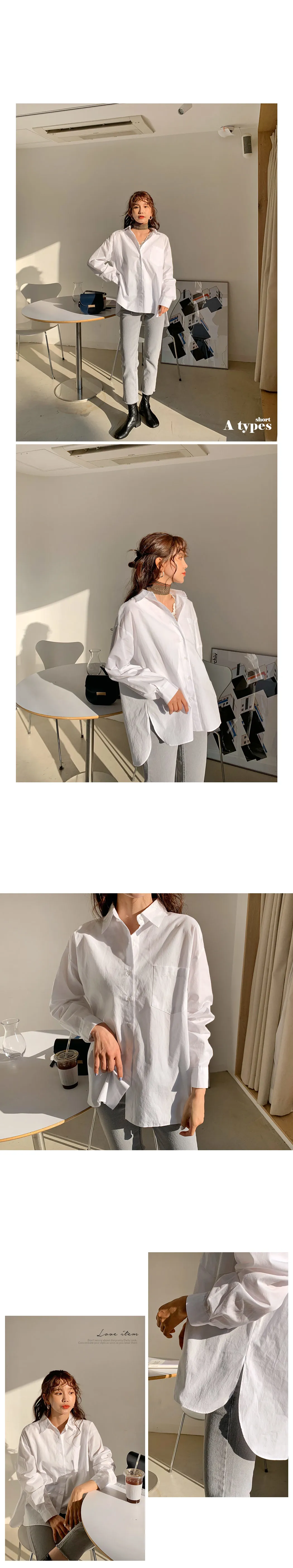 3TYPEホワイトシャツ・全1色 | DHOLIC | 詳細画像3