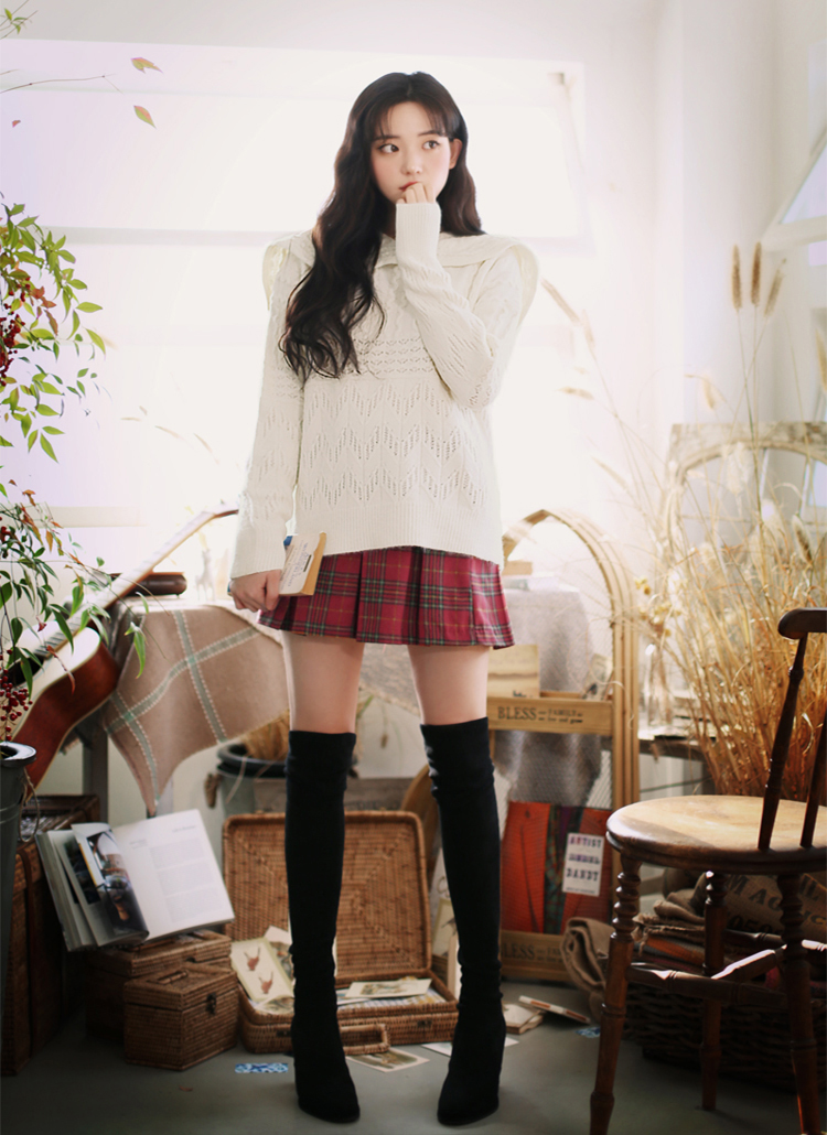 プリーツタータンチェックミニスカート | レディースファッション通販