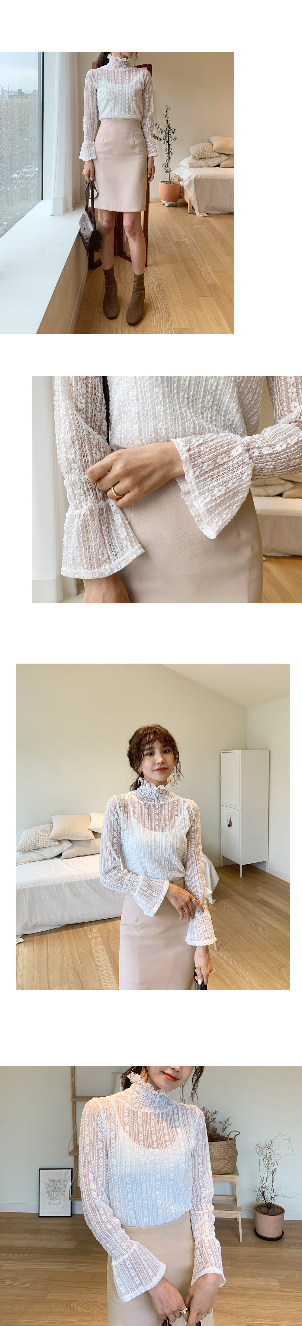 ミニHラインスカート・全3色 | DHOLIC | 詳細画像3