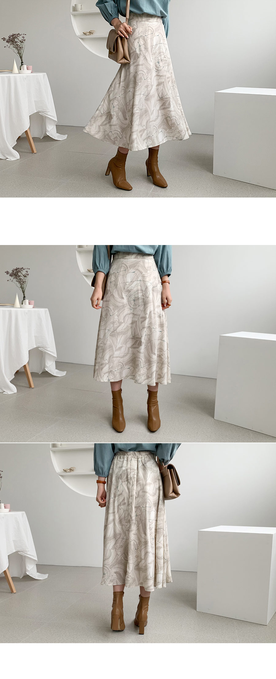 マーブリングスカート・全2色 | DHOLIC PLUS | 詳細画像2