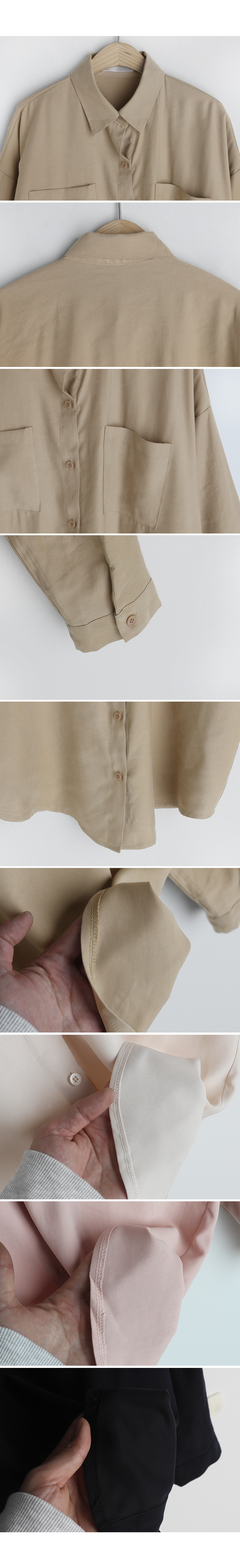 ツーポケットシャツ・全4色 | DHOLIC PLUS | 詳細画像13