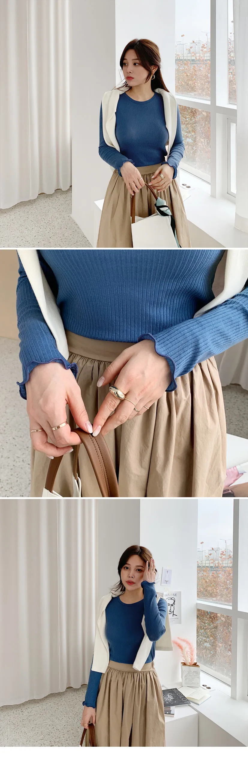コットンAラインスカート・全7色 | DHOLIC PLUS | 詳細画像9