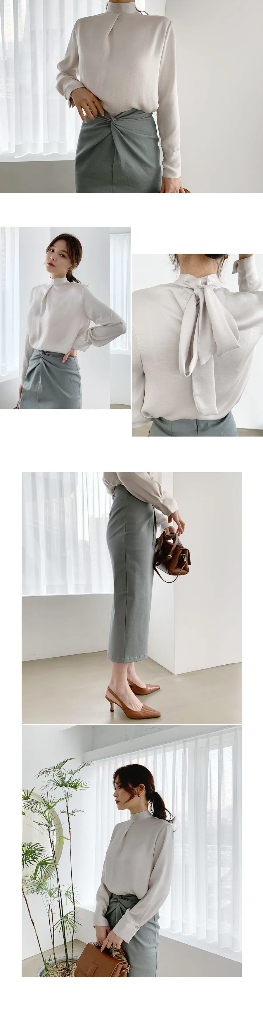 ツイストHラインスカート・全3色 | DHOLIC PLUS | 詳細画像7