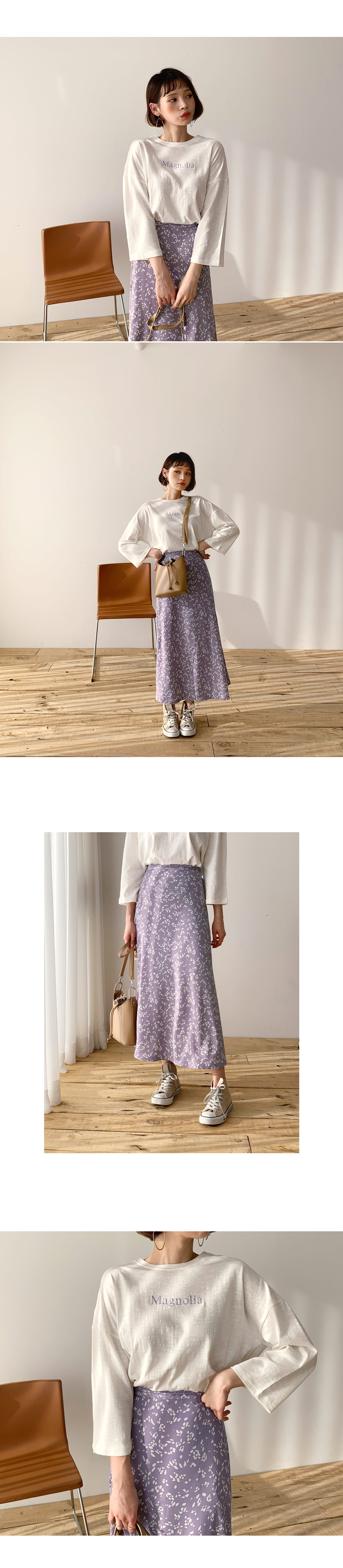 パターンフレアスカート・全3色 | DHOLIC | 詳細画像5