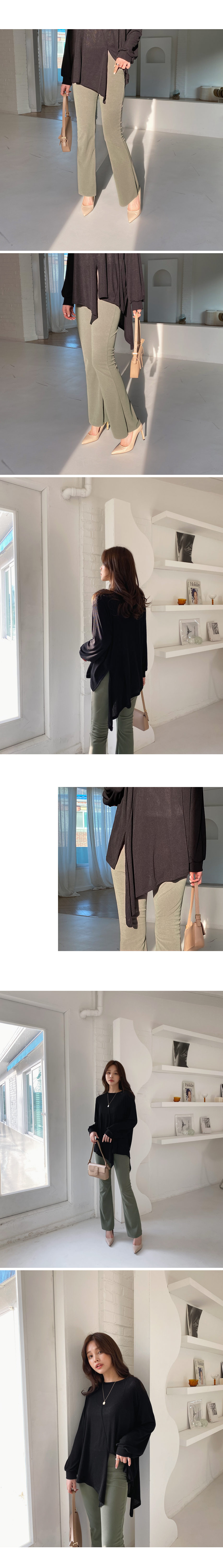 スリットアンバランスTシャツ・全3色 | DHOLIC PLUS | 詳細画像8