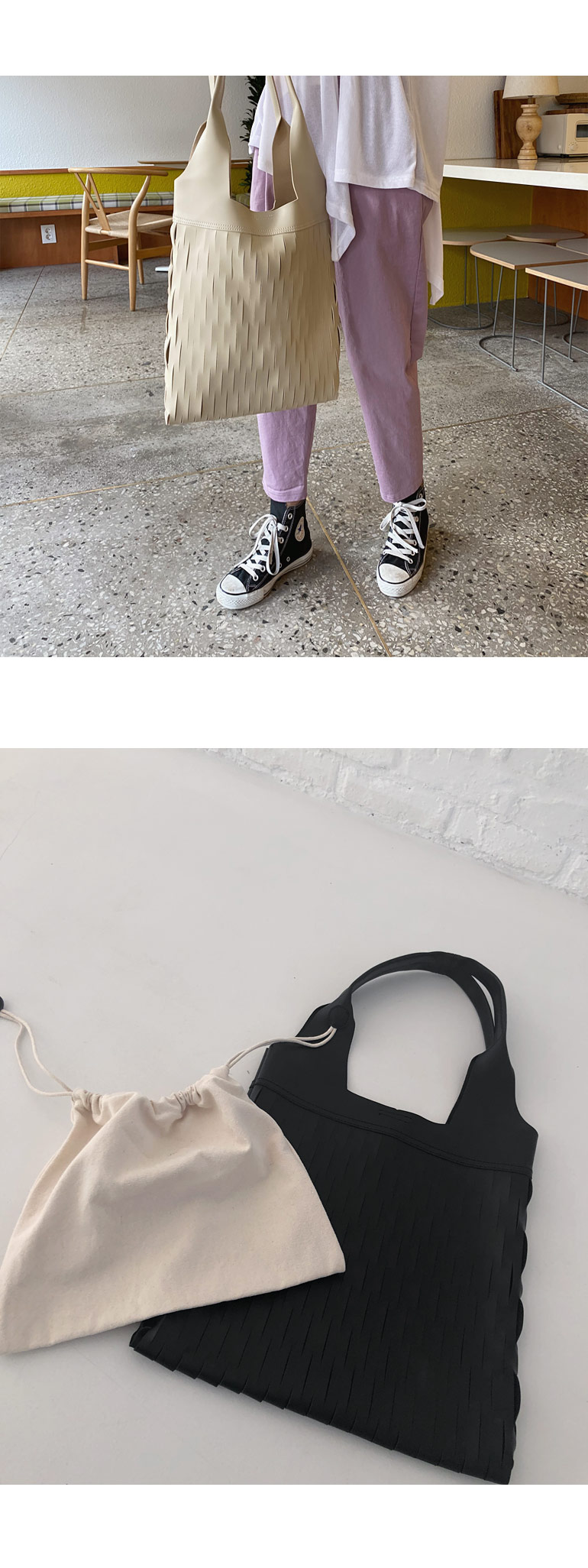 ポーチ付スリットバッグ・全3色 | DHOLIC PLUS | 詳細画像4