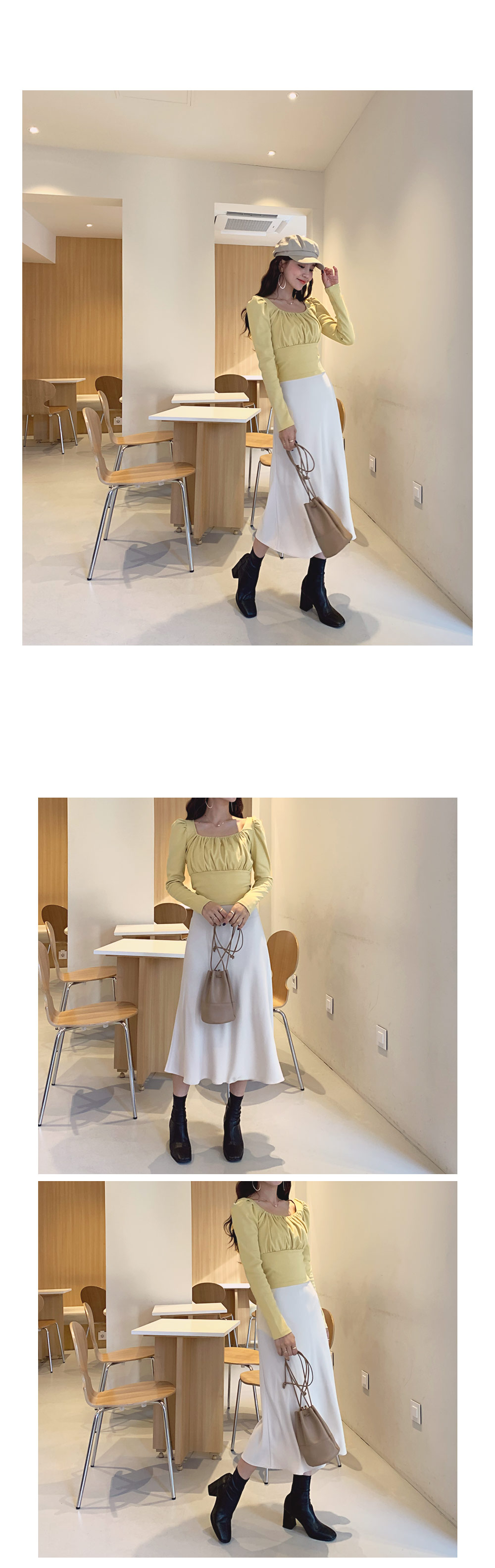 フレアロングスカート・全3色 | DHOLIC | 詳細画像5