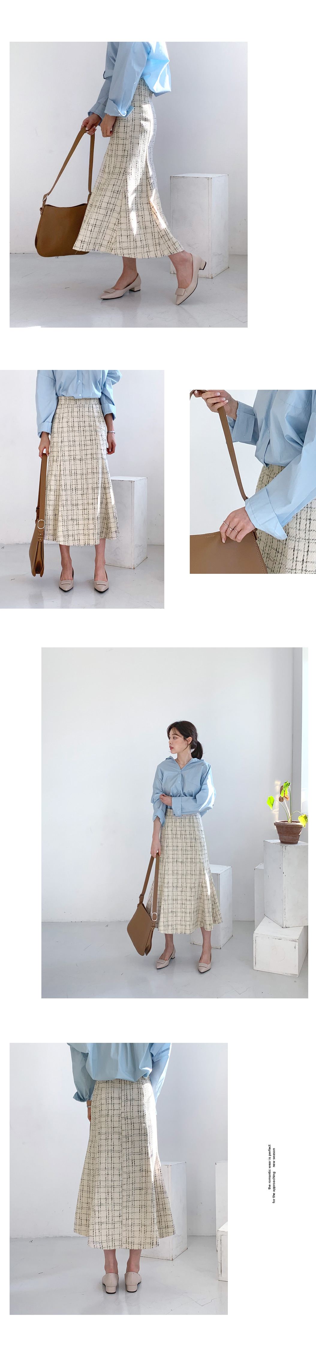 ツイードマーメイドスカート・全2色 | DHOLIC PLUS | 詳細画像2