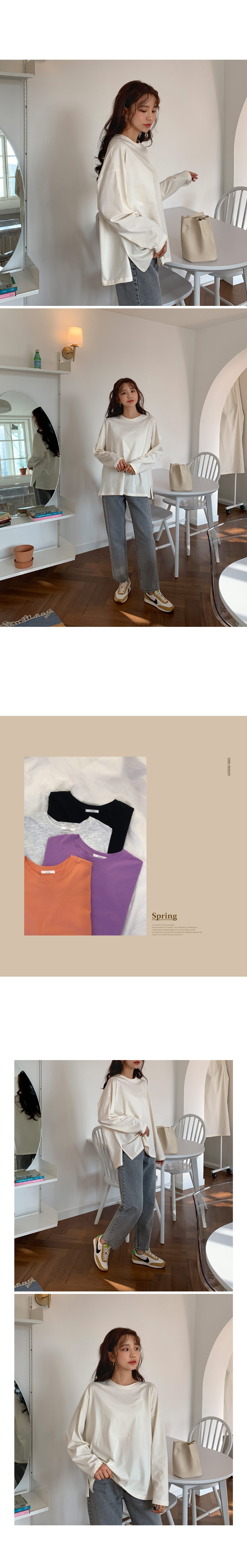 ルーズラウンドTシャツ・全5色 | DHOLIC | 詳細画像2