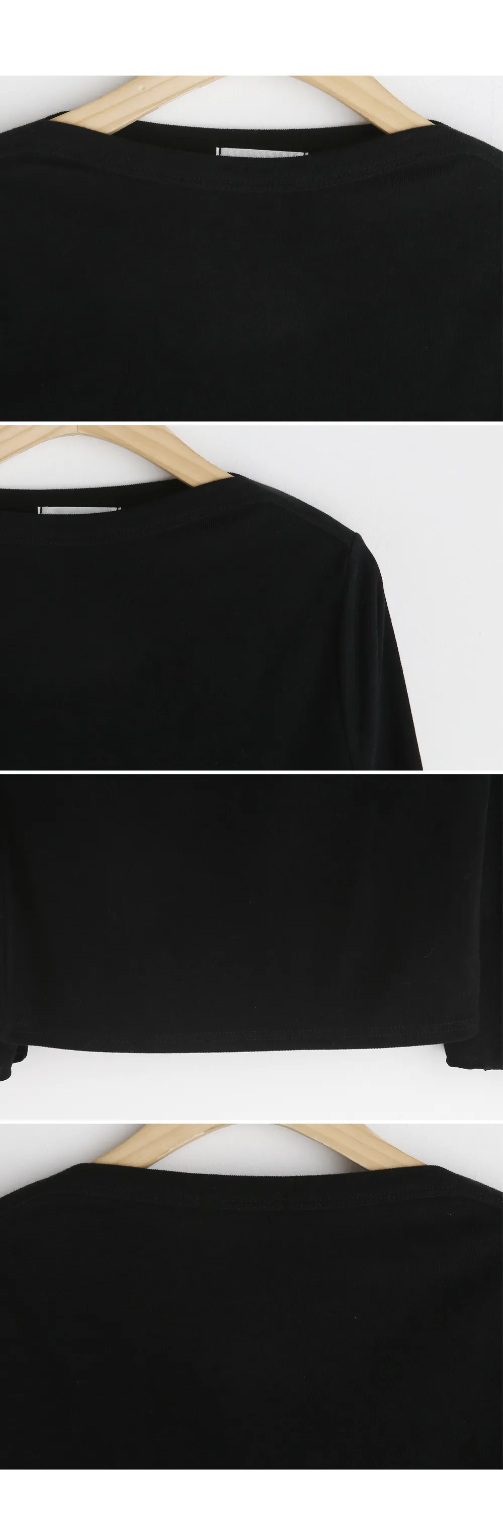 ボートネックTシャツ・全4色 | DHOLIC | 詳細画像9