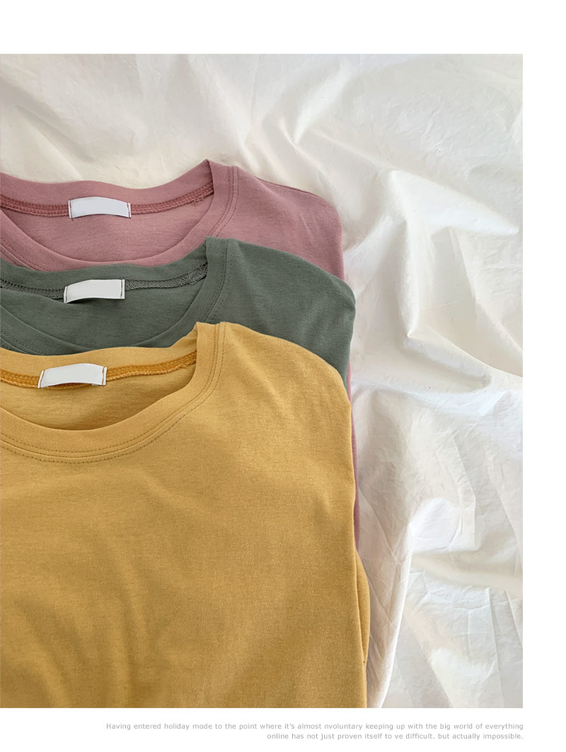 スリットルーズTシャツ・全6色 | DHOLIC PLUS | 詳細画像2