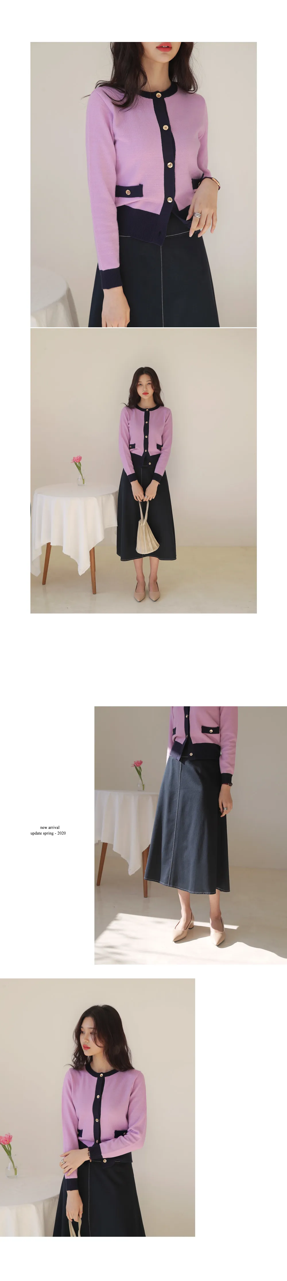ステッチAラインスカート・全2色 | DHOLIC | 詳細画像4