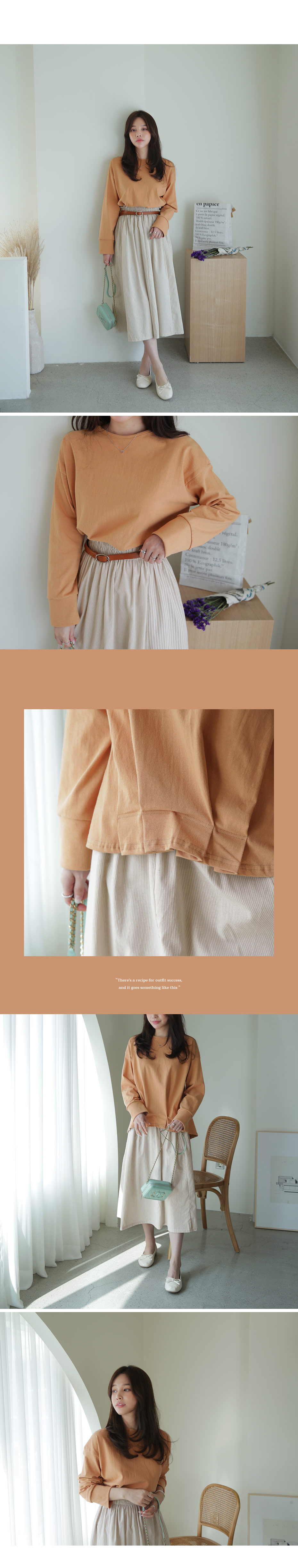 マルチストライプスカート・全3色 | DHOLIC PLUS | 詳細画像3