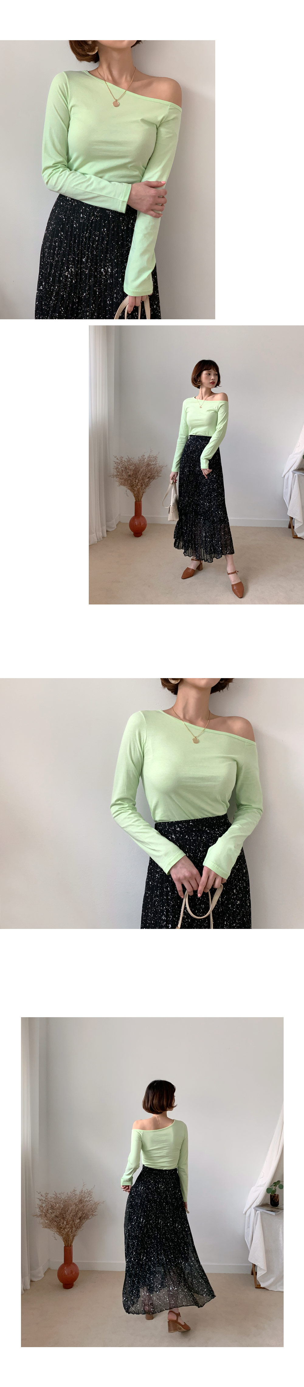 2TYPEプリーツスカート・全3色 | DHOLIC | 詳細画像4