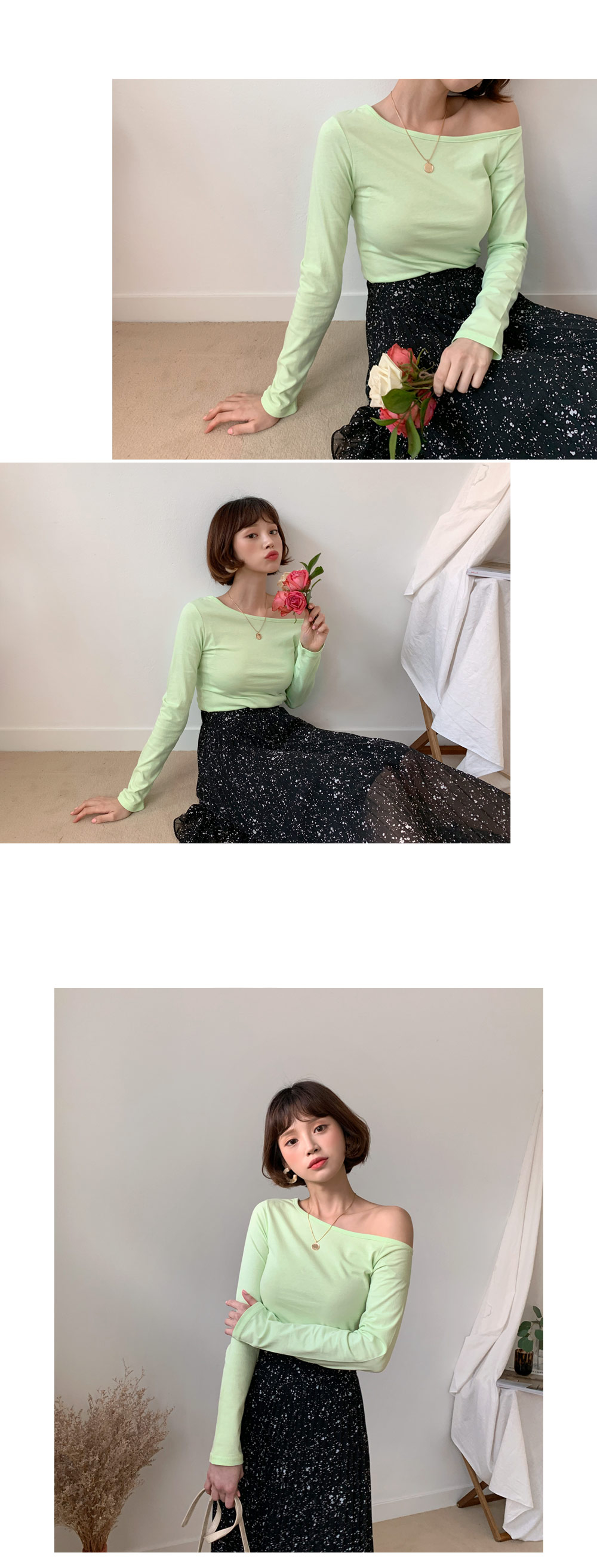 2TYPEプリーツスカート・全3色 | DHOLIC | 詳細画像5