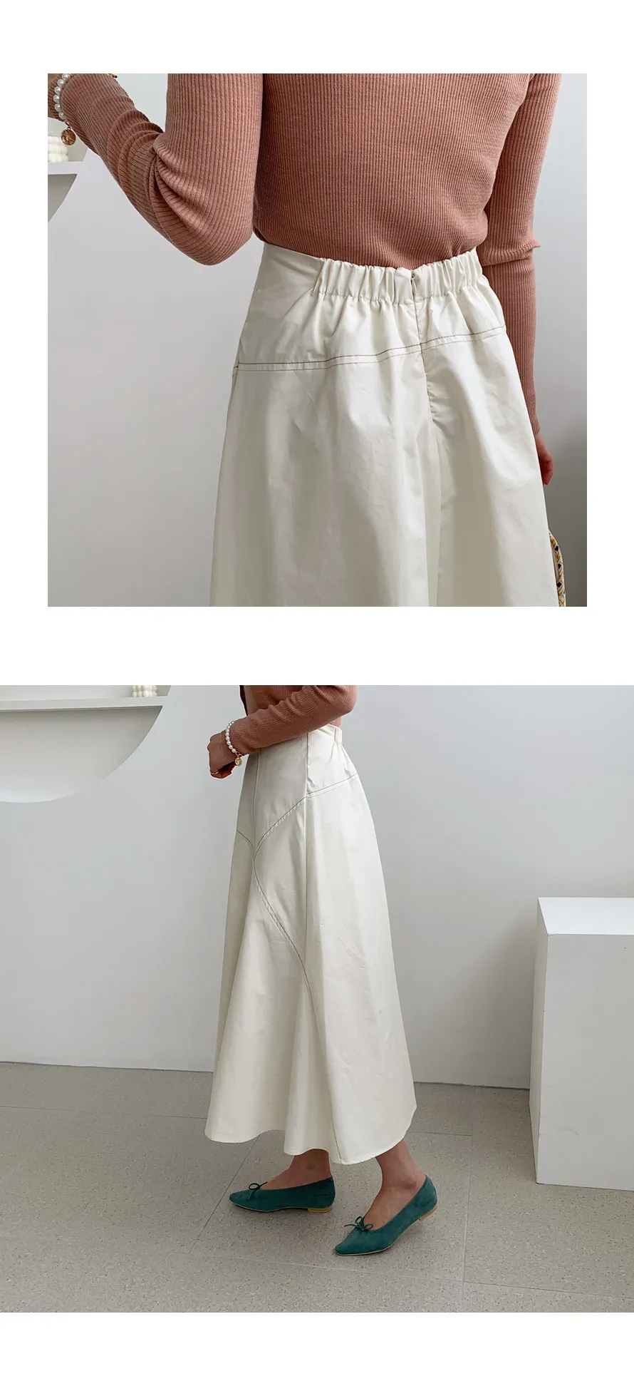 ステッチフレアスカート・全2色 | DHOLIC PLUS | 詳細画像6