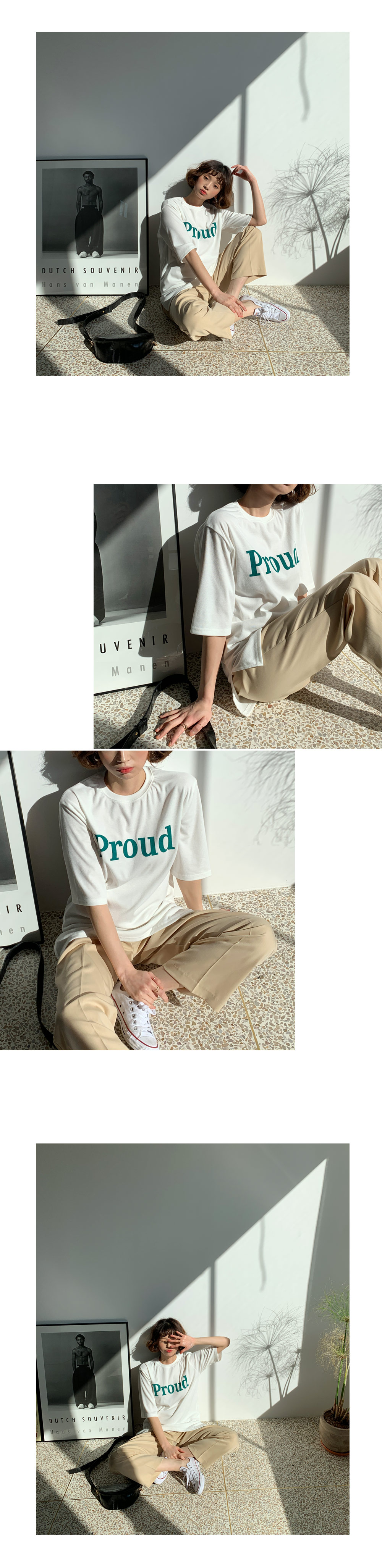 ProudスリットTシャツ・全4色 | DHOLIC | 詳細画像3