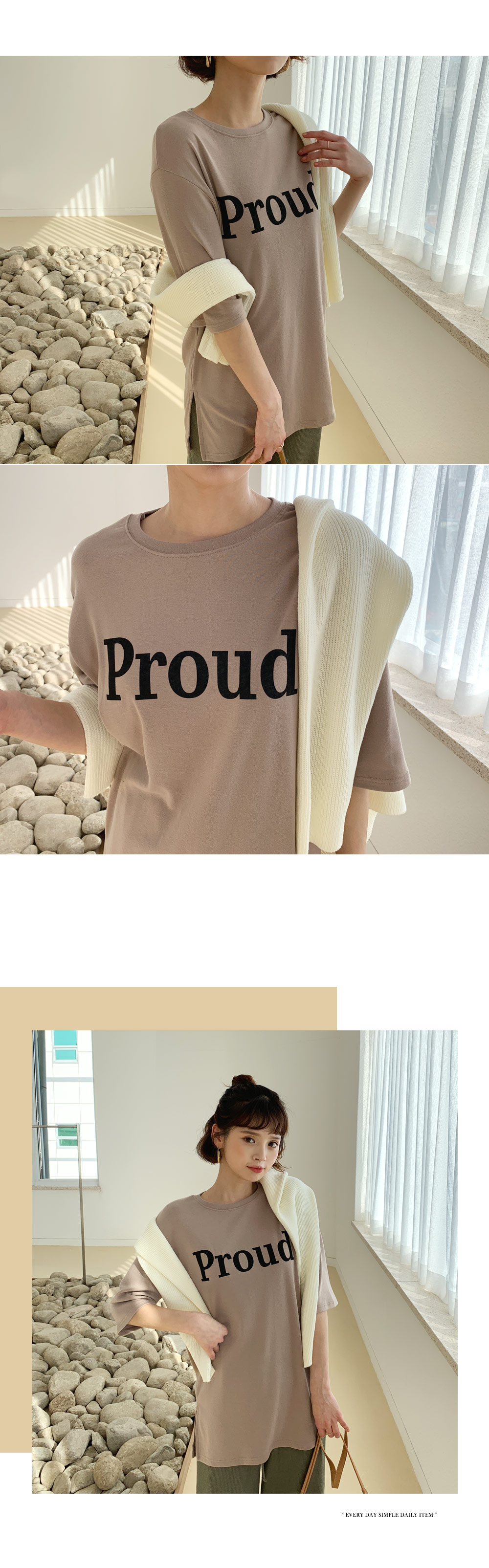 ProudスリットTシャツ・全4色 | DHOLIC | 詳細画像6