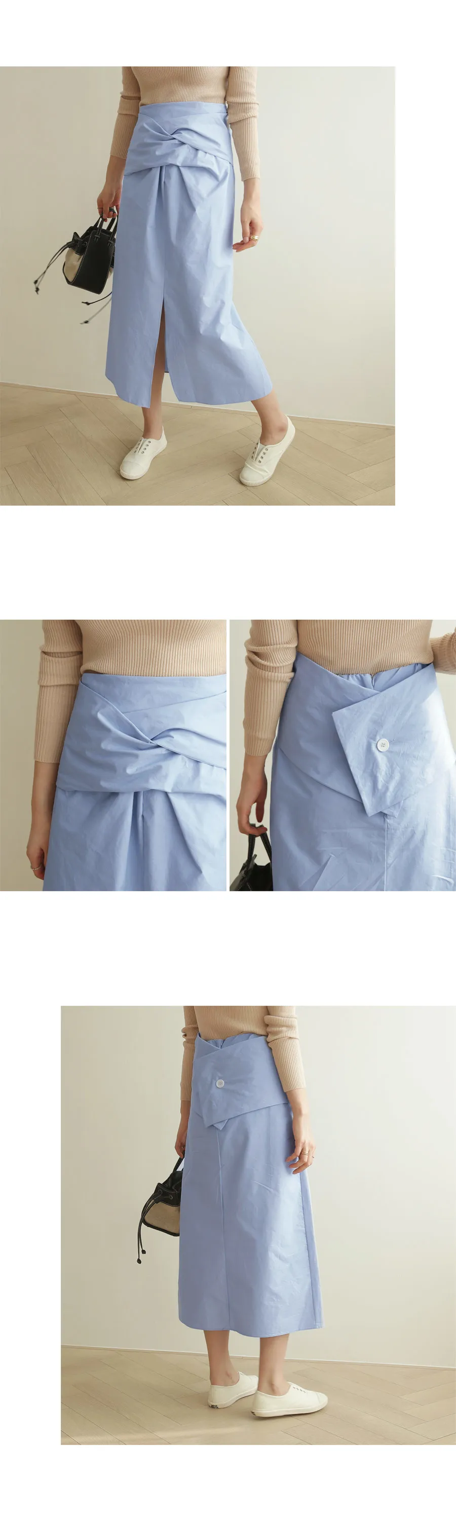 ワイドリボンスカート・全2色 | DHOLIC PLUS | 詳細画像8
