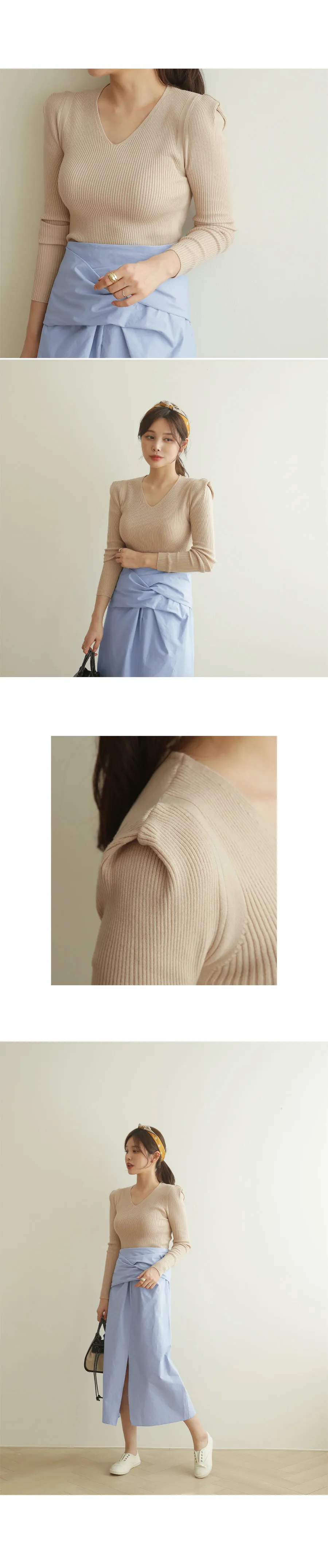 ワイドリボンスカート・全2色 | DHOLIC PLUS | 詳細画像10