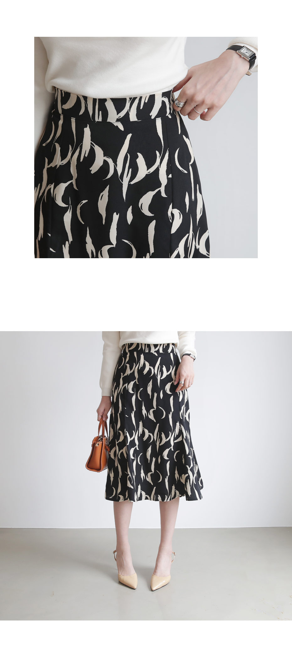パターンAラインスカート・全2色 | DHOLIC PLUS | 詳細画像5