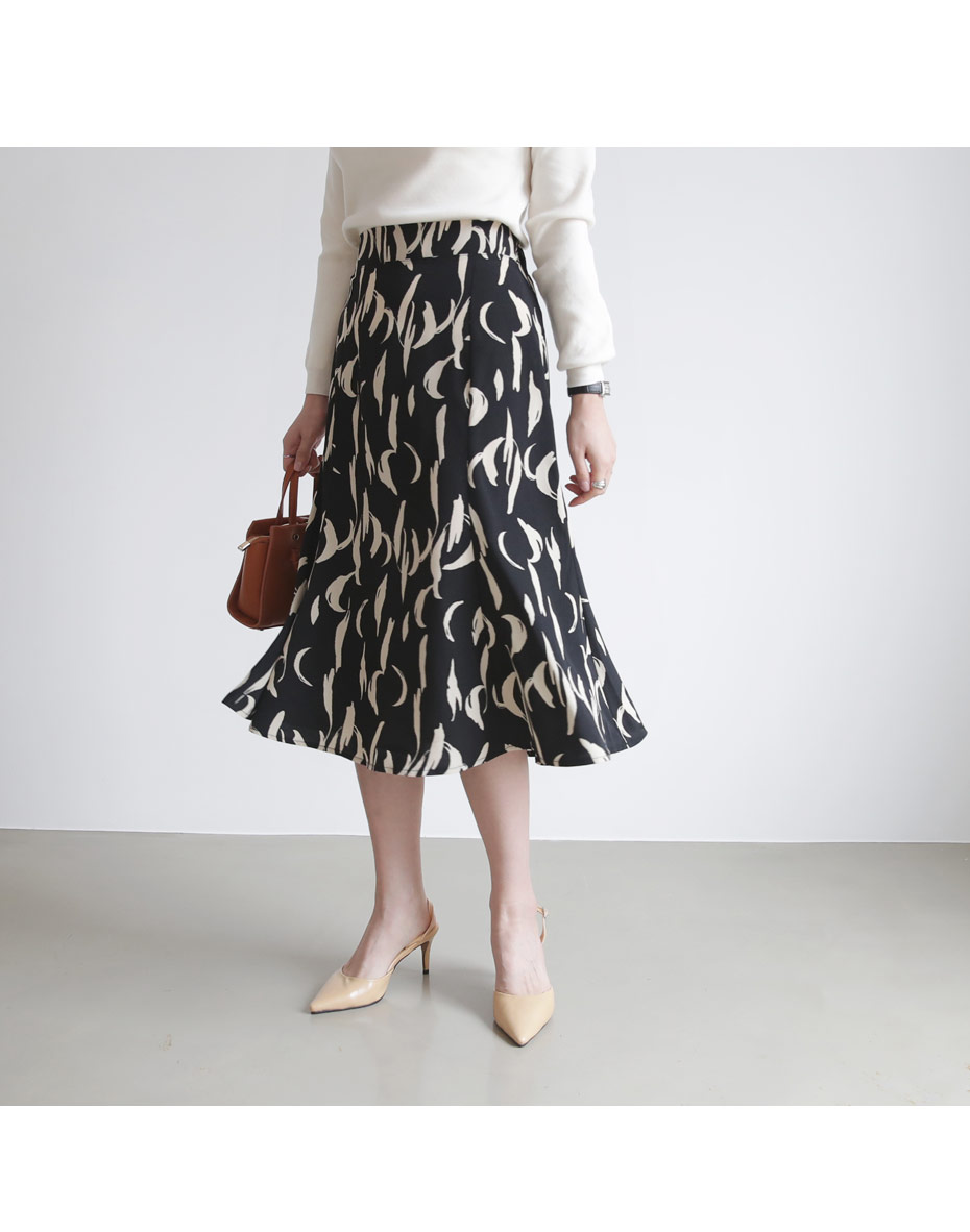 パターンAラインスカート・全2色 | DHOLIC PLUS | 詳細画像8