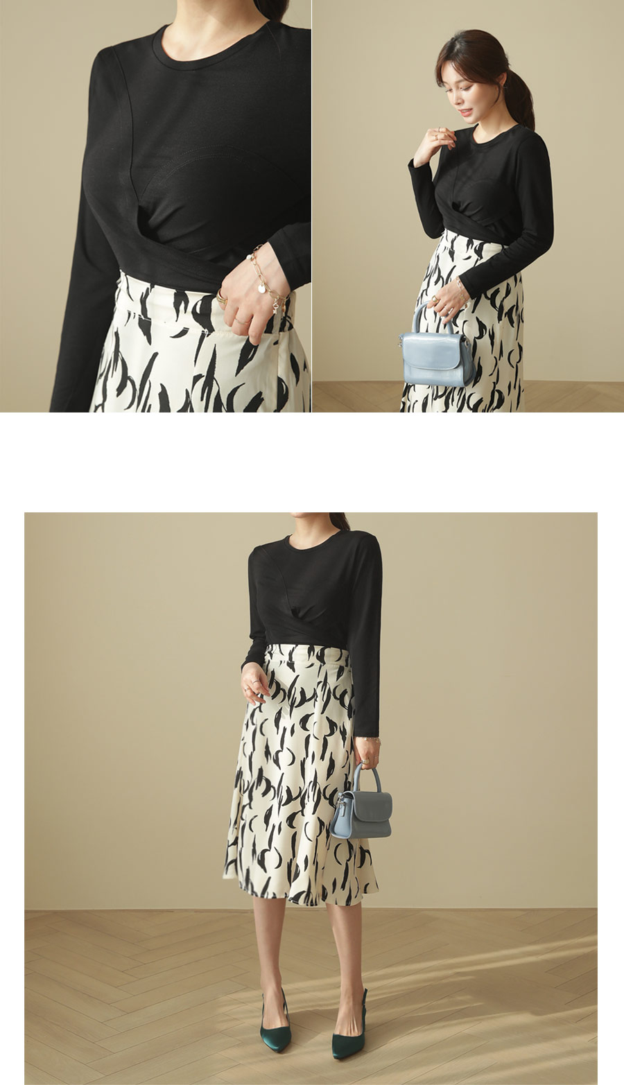 パターンAラインスカート・全2色 | DHOLIC PLUS | 詳細画像10