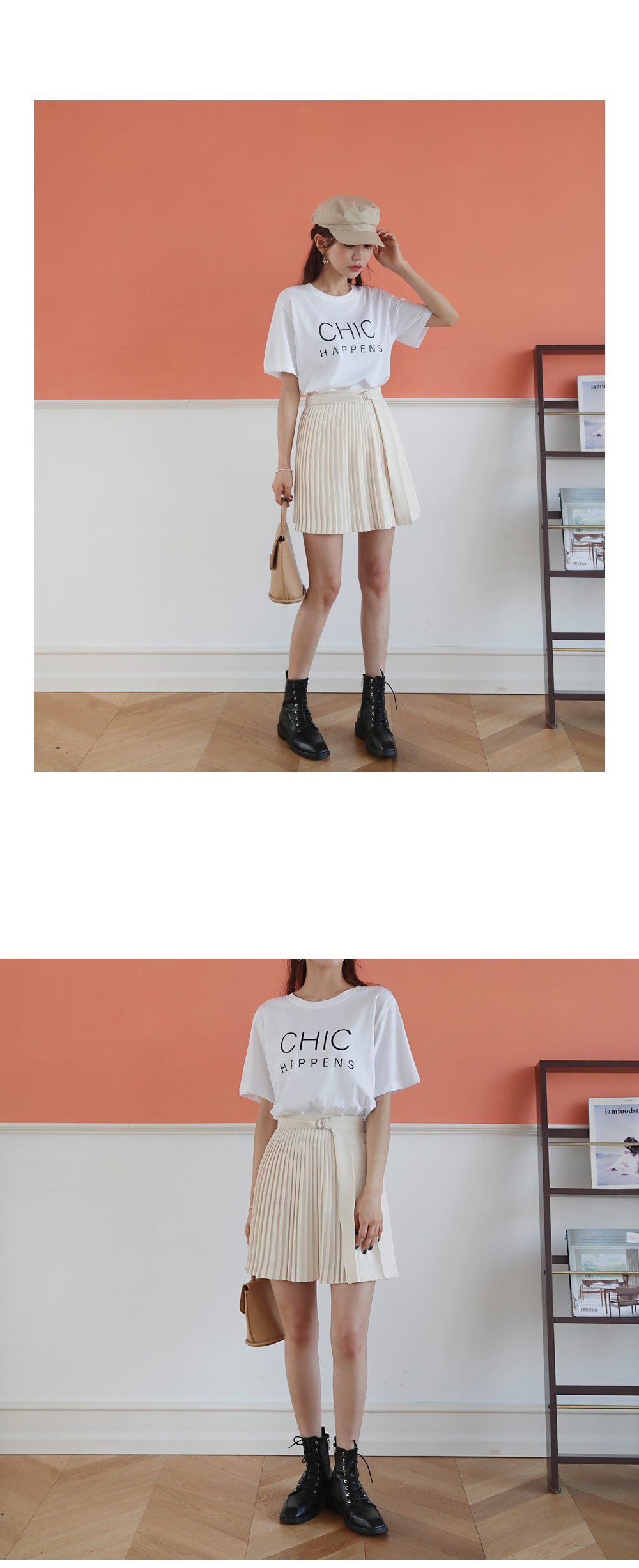 CHIC半袖Tシャツ・全4色 | DHOLIC | 詳細画像4