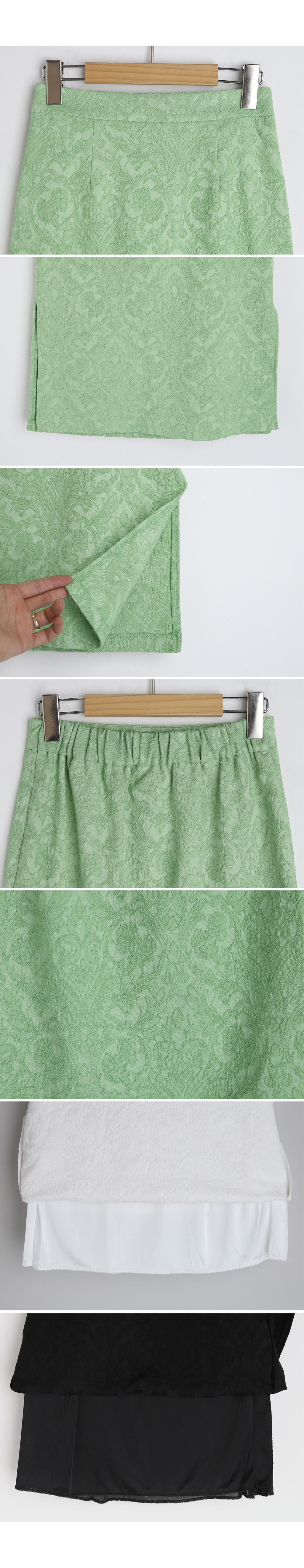 刺繍スリットスカート・全3色 | DHOLIC PLUS | 詳細画像12