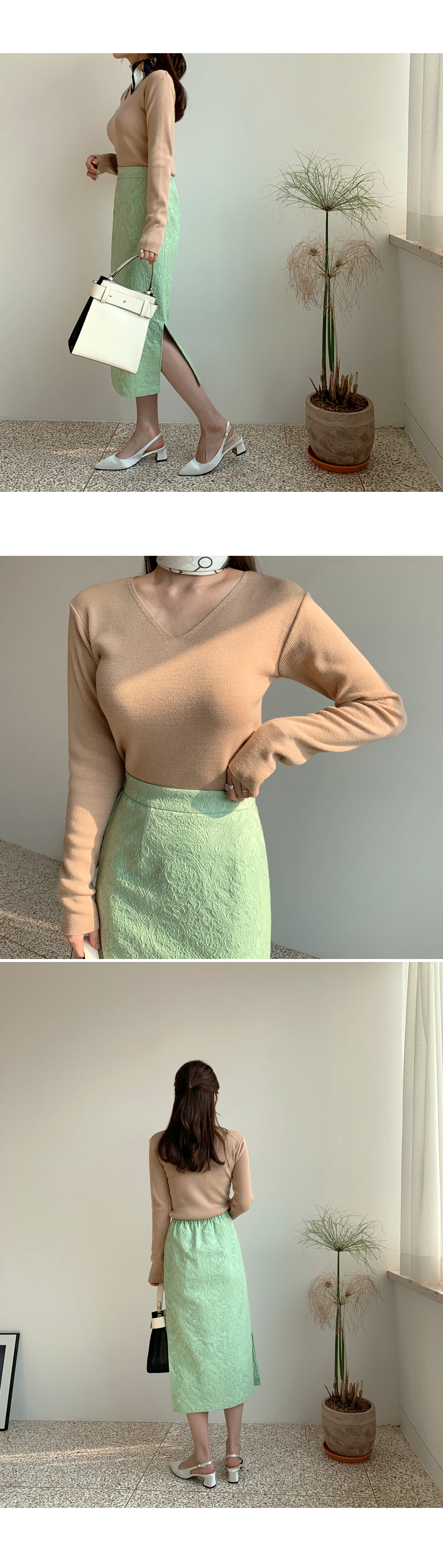 刺繍スリットスカート・全3色 | DHOLIC PLUS | 詳細画像6