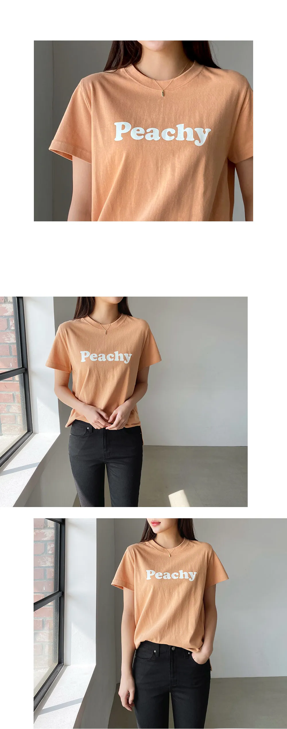 Peachy半袖Tシャツ・全3色 | DHOLIC | 詳細画像11