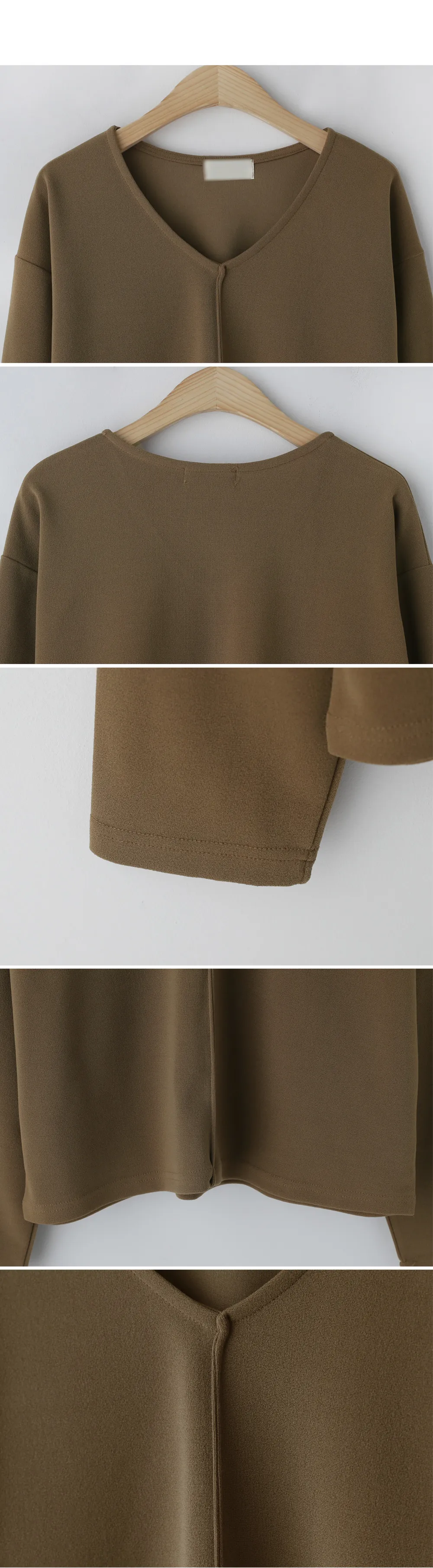 VネックTシャツ&スカートSET・全2色 | DHOLIC PLUS | 詳細画像10