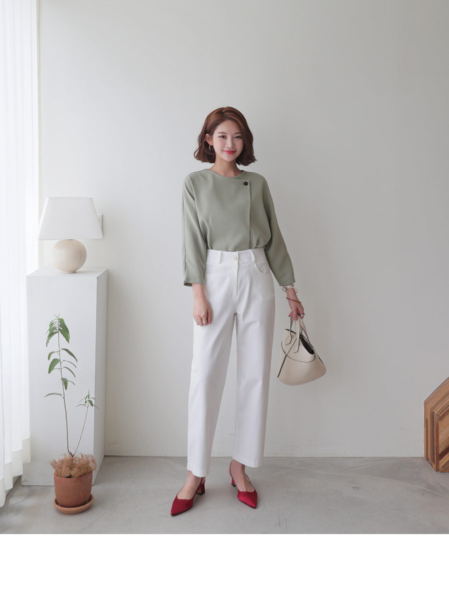 ノーカラーボタンジャケット・全4色 | DHOLIC PLUS | 詳細画像10