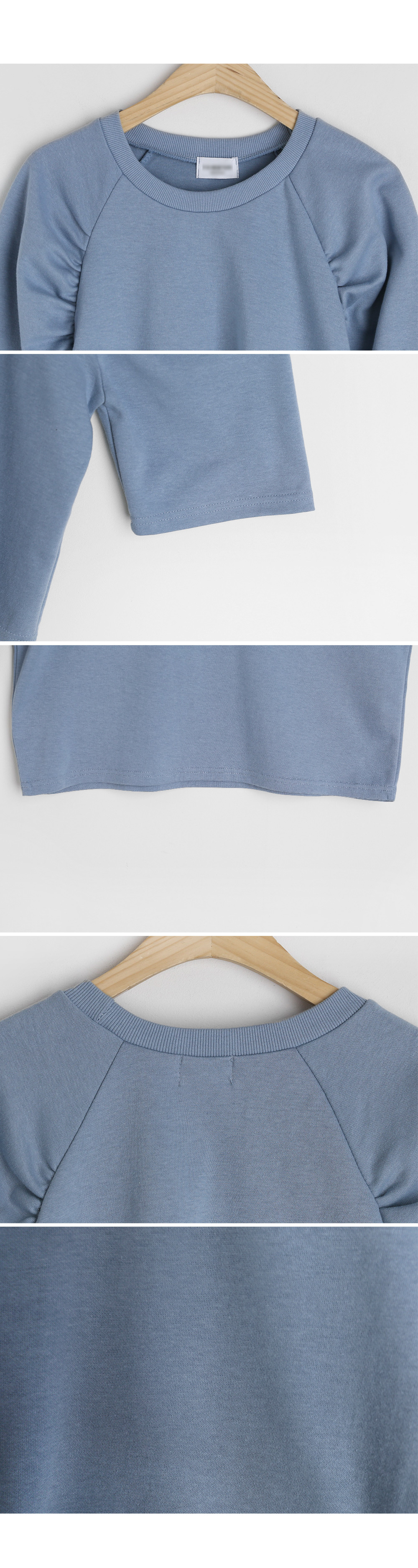 ラグランギャザーTシャツ・全2色 | DHOLIC | 詳細画像10