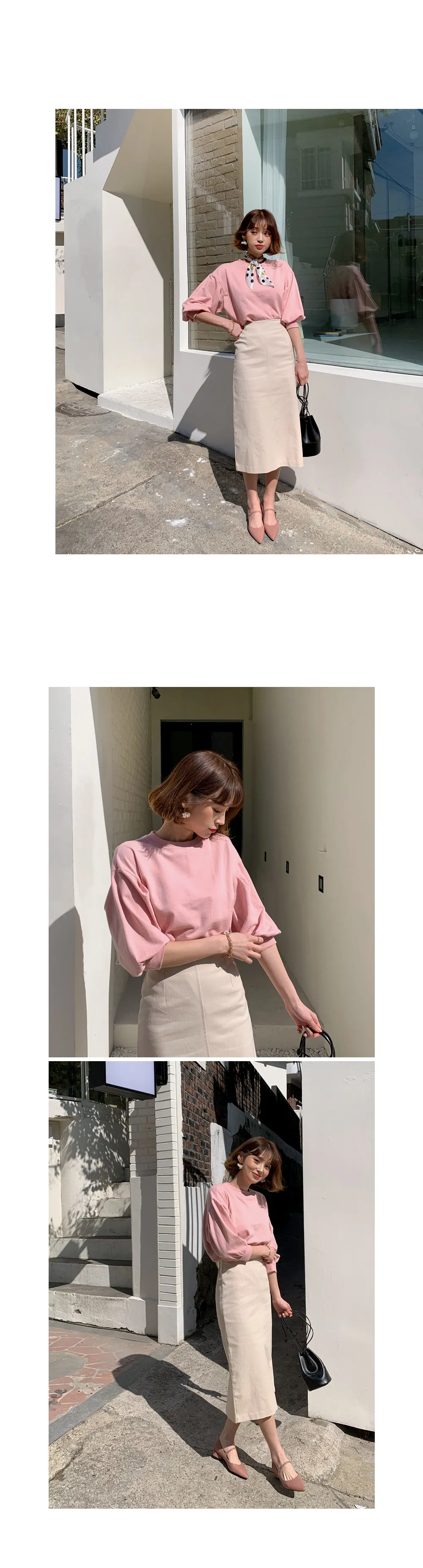 スリットAラインスカート・全3色 | DHOLIC | 詳細画像6
