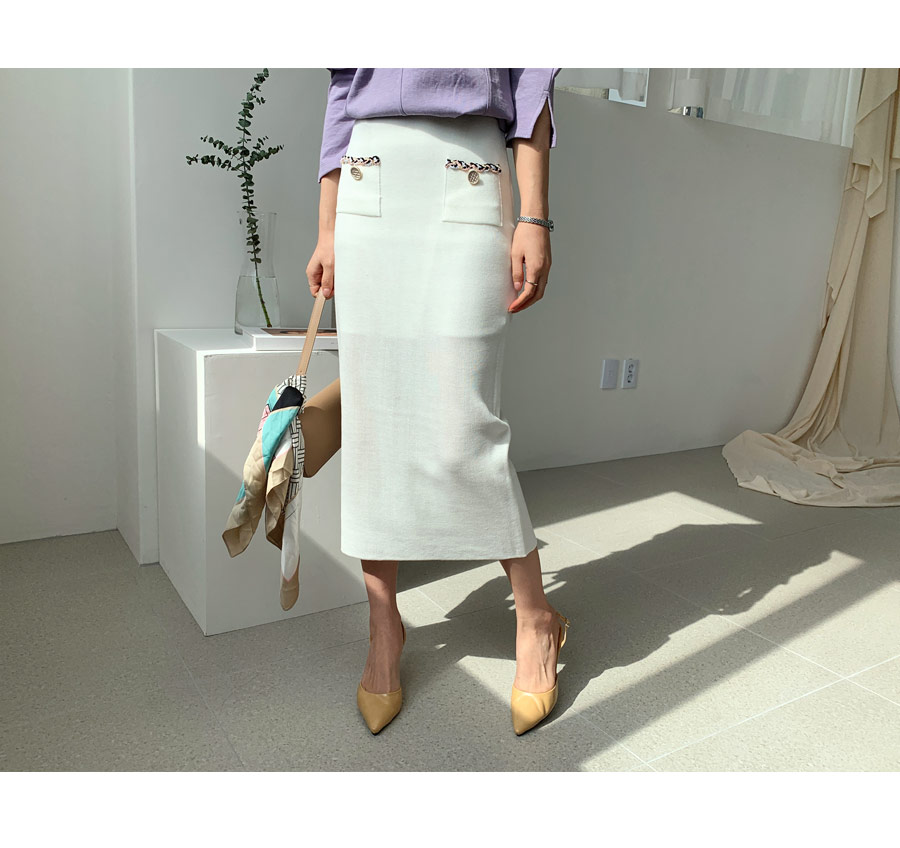 ツイードポケットスカート・全2色 | DHOLIC PLUS | 詳細画像2