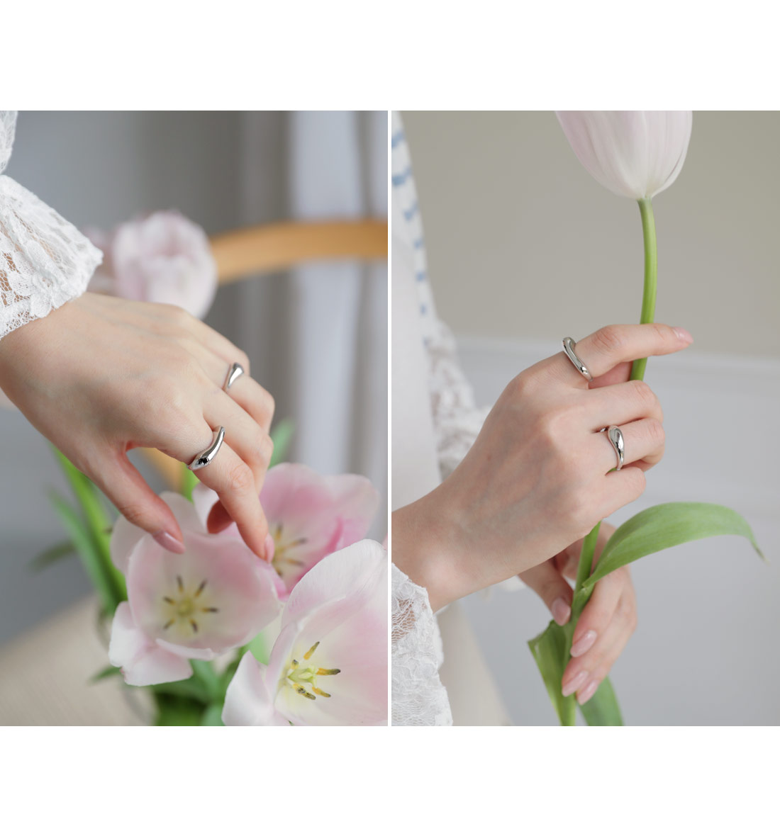 ブラスリング2SET・全2色 | DHOLIC PLUS | 詳細画像3