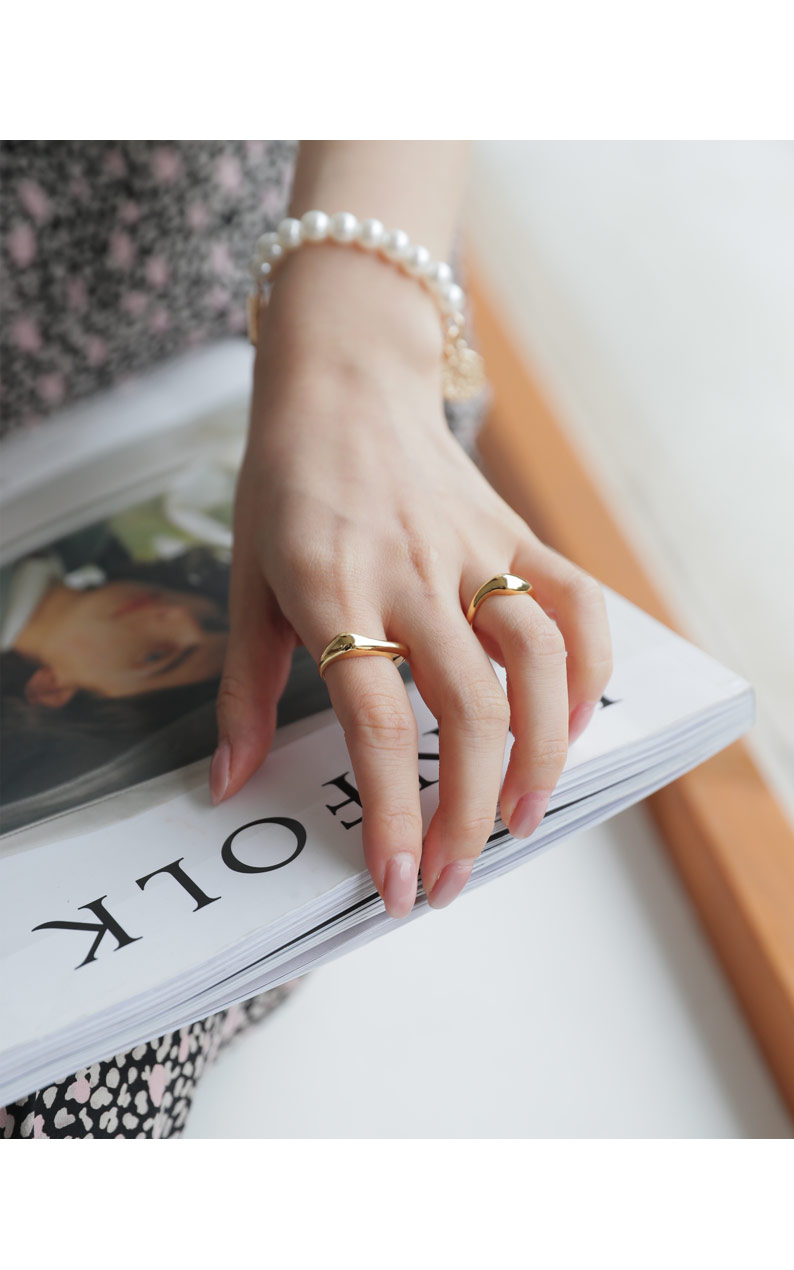 ブラスリング2SET・全2色 | DHOLIC PLUS | 詳細画像10