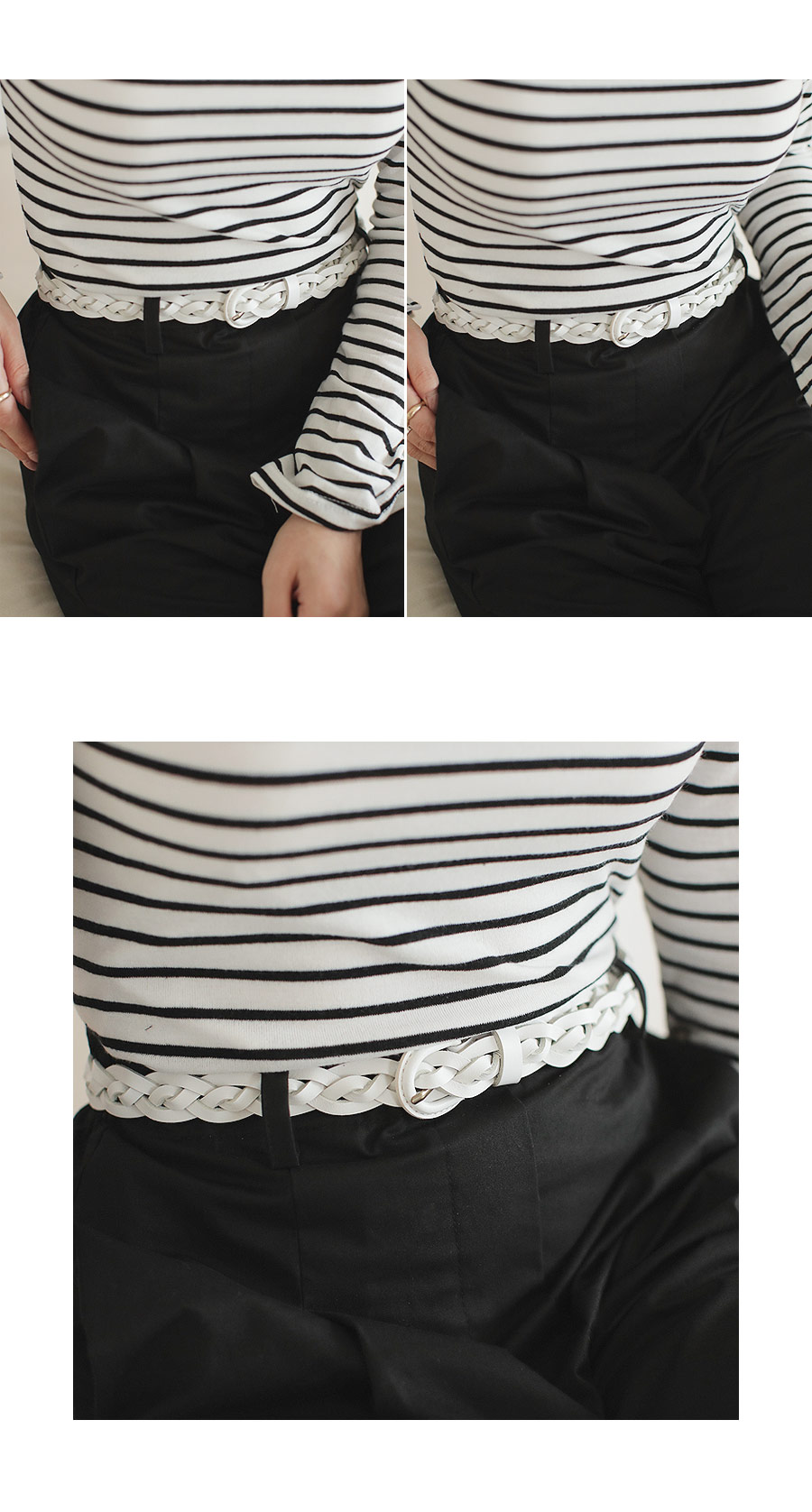 レザーメッシュベルト・全4色 | DHOLIC PLUS | 詳細画像8