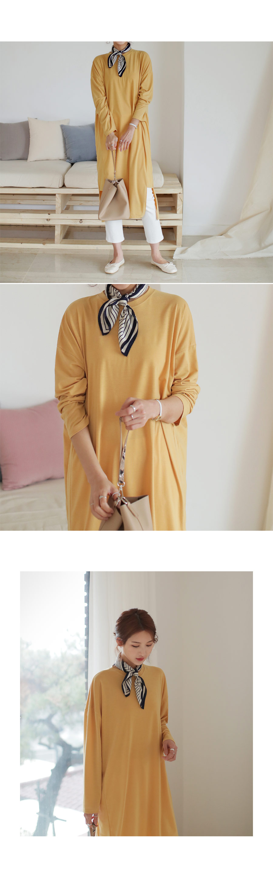 ストライプシルキースカーフ・全3色 | DHOLIC PLUS | 詳細画像9