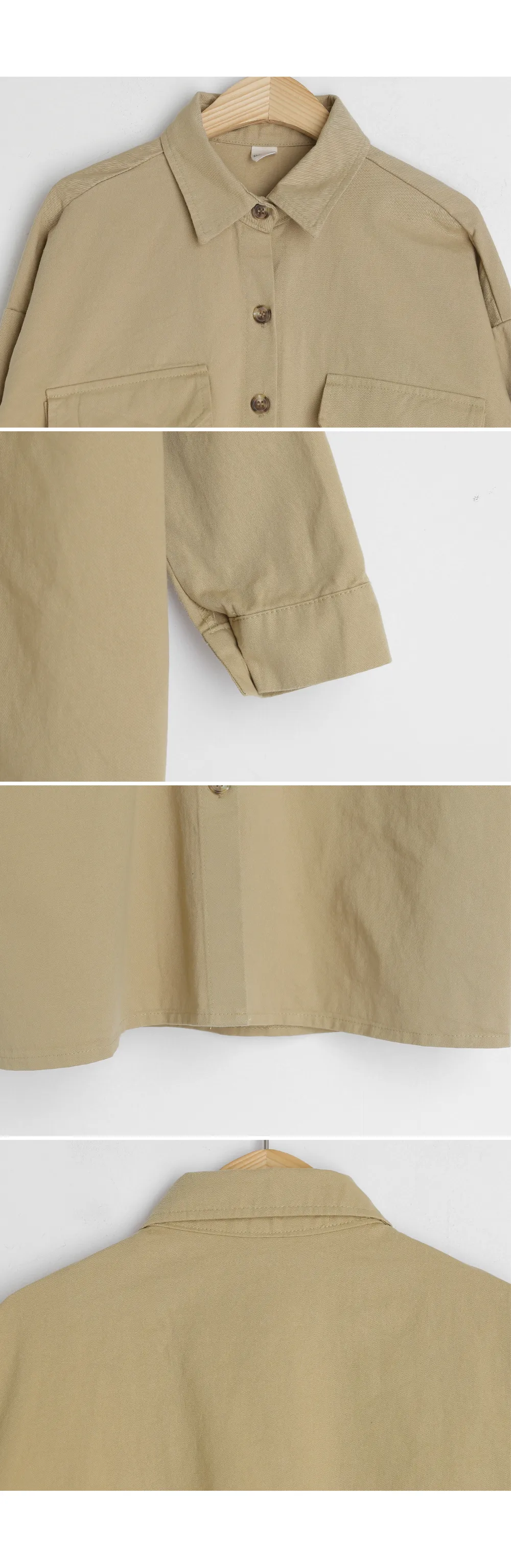 ポケットコットンシャツジャケット・全2色 | DHOLIC | 詳細画像10
